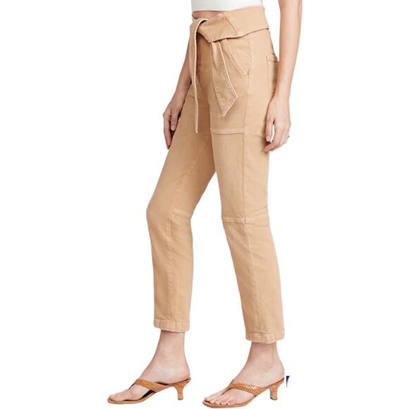 JONATHAN SIMKHAI Henley Tie Waist Pants tan - Picture 5 of 15